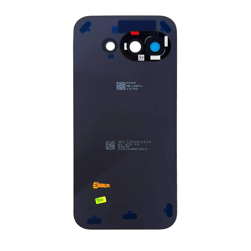 Back Cover Glass Compatible For Google Pixel 9a Replacement (Obsidian)