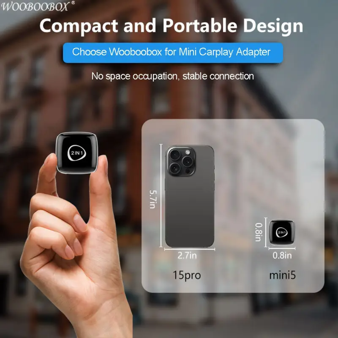 Wired apple car play/ Android auto to wireless converter