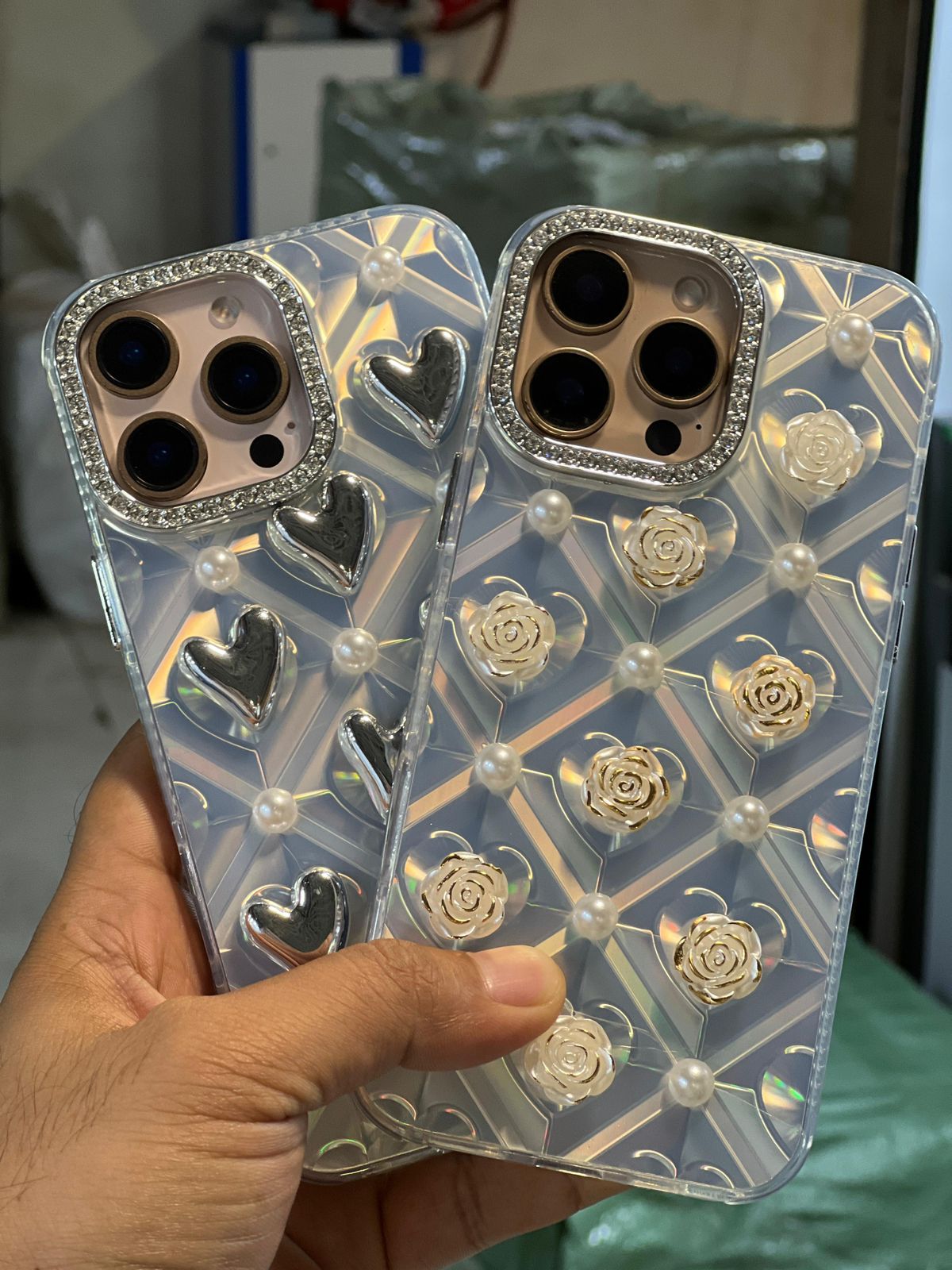 Fancy diamond case