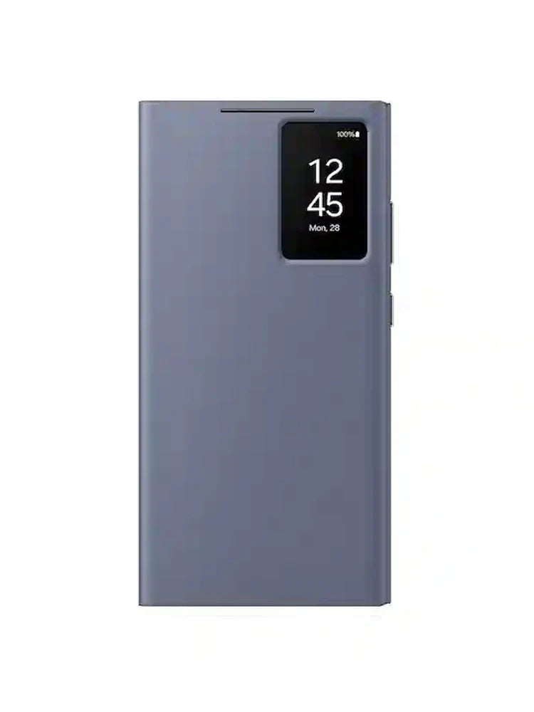Smart View Wallet Flip Cover for Samsung Galaxy S24 Ultra