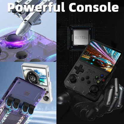 R36S Handheld Game Console 3.5 inch Retro Emulator System Assorted Colour