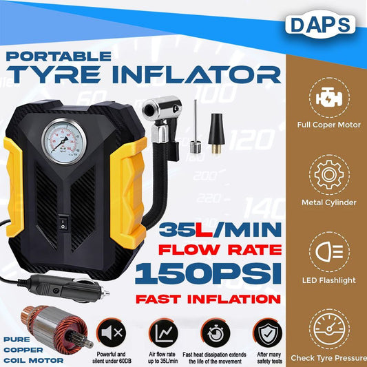 Car Tyre inflator 12v DC powered